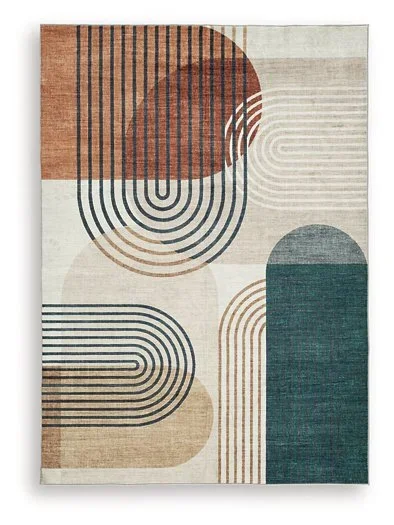 Farrendale Washable Area Rug