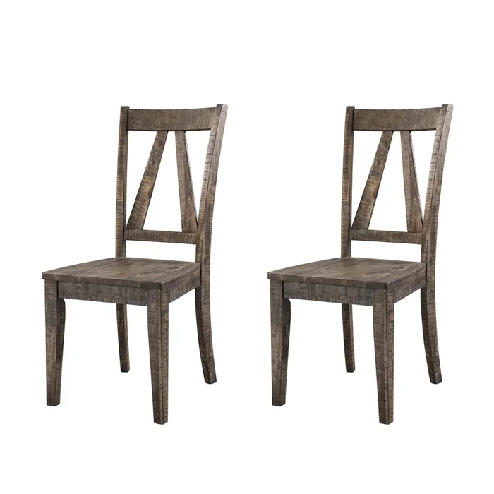 Finn Wooden Side Chair Set of 2