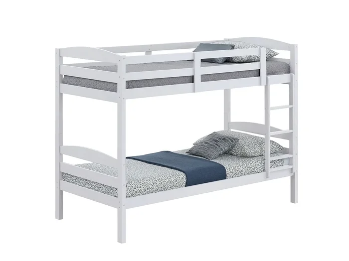 Finsbury White Twin over Twin Bunk