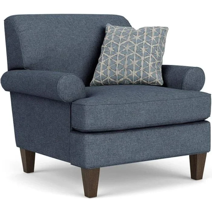 Flexsteel Venture Blue Dusk Chair