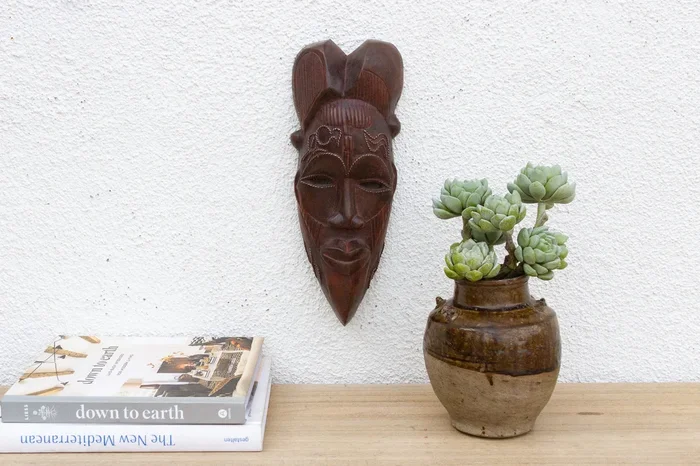 Forest Brown Kwele African Wall Art (Trade)