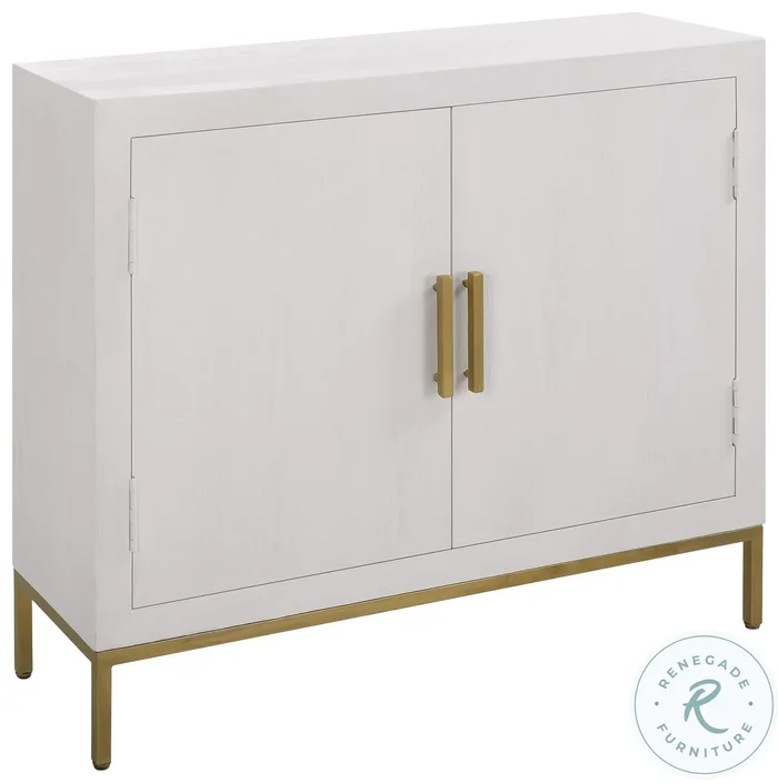 Front Range White 2 Door Cabinet