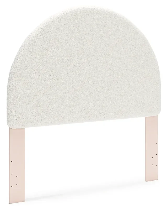 Full Arched Upholstered Panel Headboard