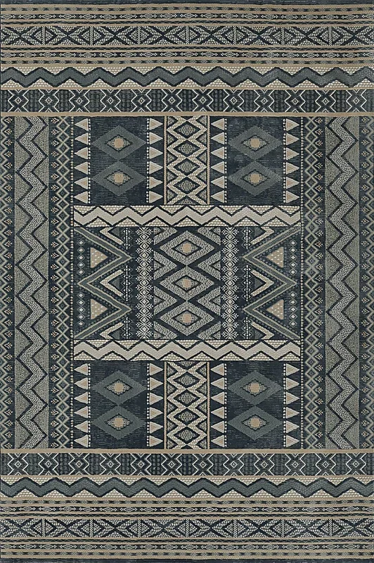 Garreth Navy 5’1 x 7’7 Rug