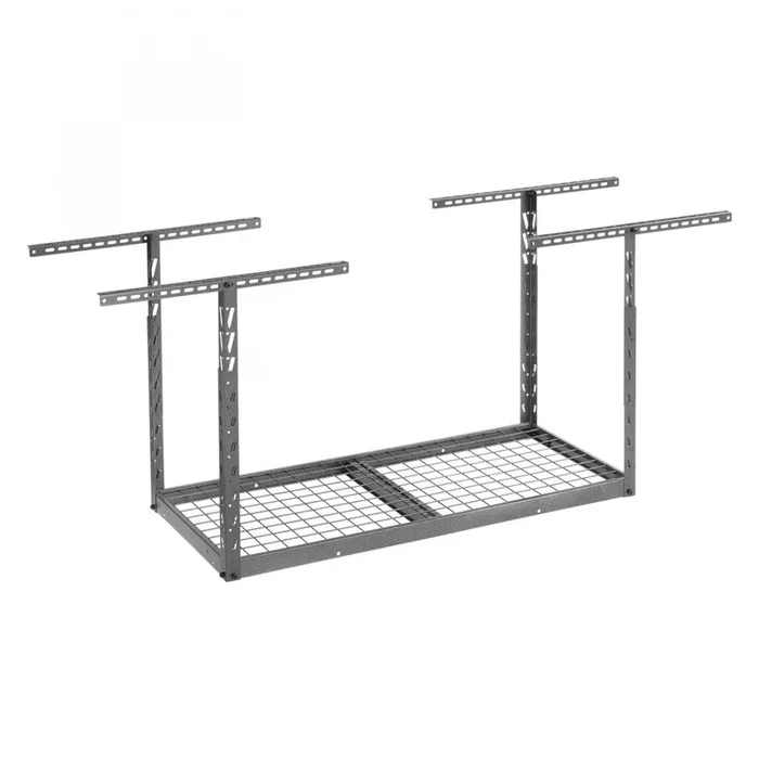 Gladiator Overhead Gearloft™ Hammered Granite Storage Rack – 2′ x 4’|Tablette de rangement suspendue GearloftMC granite martelé de Gladiator – 2 pi x 4 pi