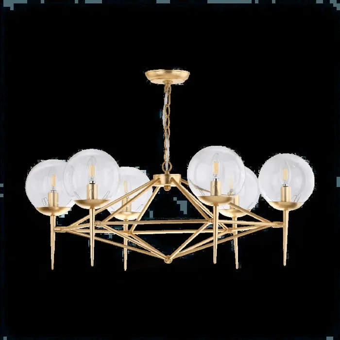 Glow Chandelier Gold