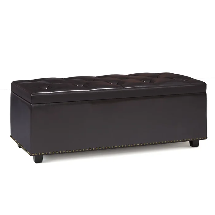 Hamilton – Upholstered Lift Top Rectangular Storage Ottoman
