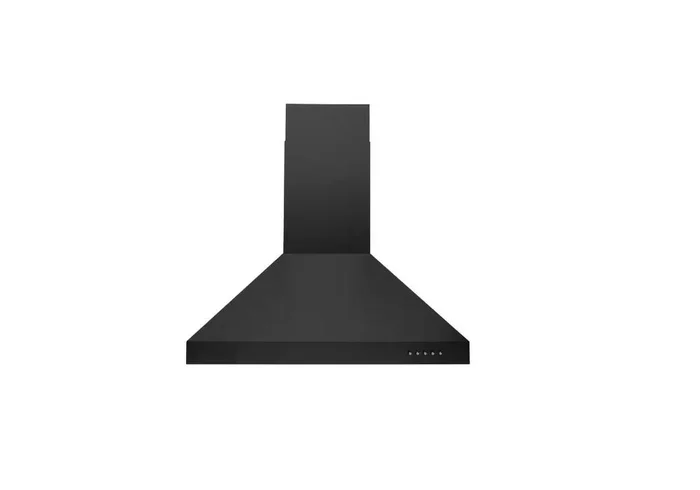 Hauslane 30″ Convertible Wall-Mount Range Hood Matte Black – WM-530BLK-30B|Hotte de cuisinière murale convertible Hauslane de 30 po en noir mat – WM-530BLK-30B