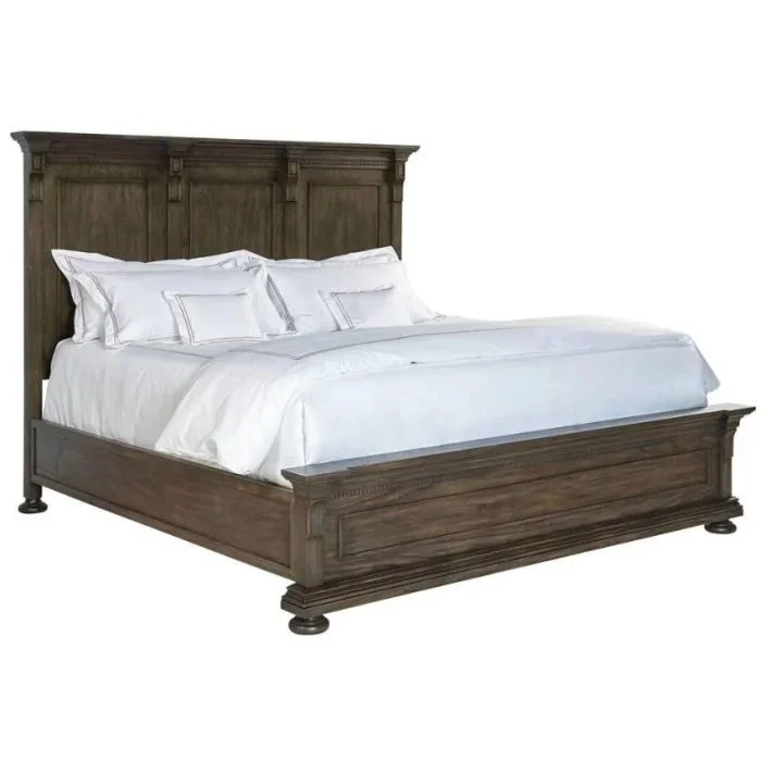 Hekman Wellington Java Queen Panel Bed