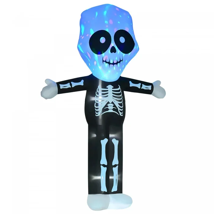 Homcom 10ft Sickle Ghost Inflatable Halloween Decoration|Homcom Gonflable Faucille Fantome