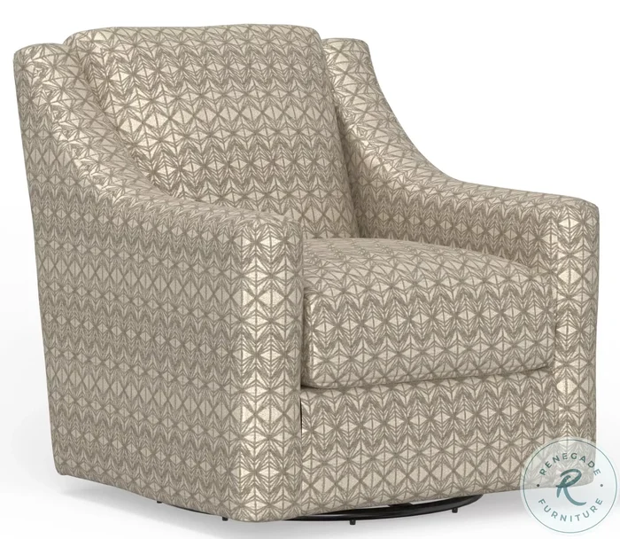 Hyde Park Dove Swivel Chair