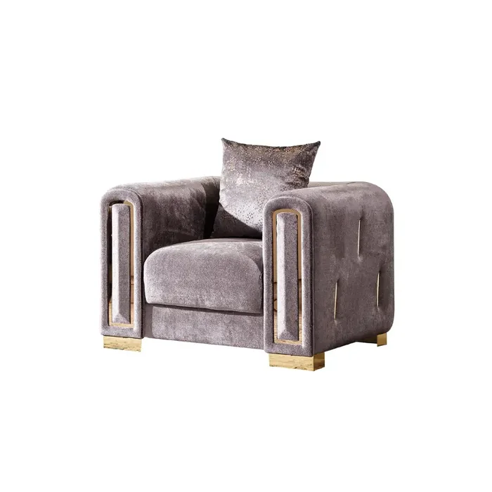 Impreza-c-slv Galaxy Home Furnishings Impreza Impreza Chair Silver