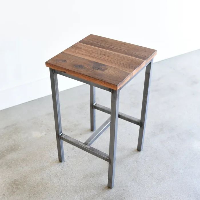 Industrial Modern Backless Stool