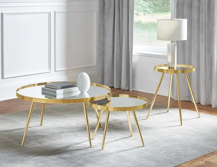 Kaelyn – Round Coffee And End Table Set