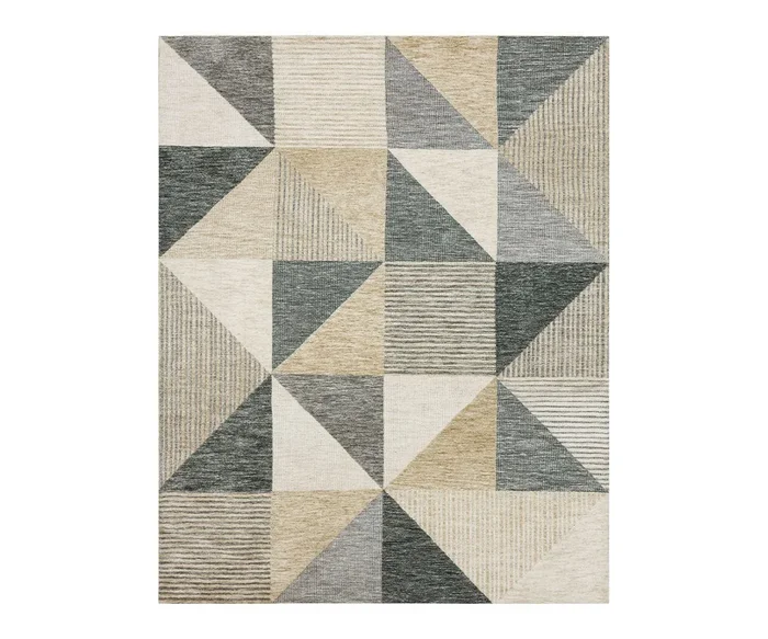 Karastan Bowen Oblique Rug – Tan