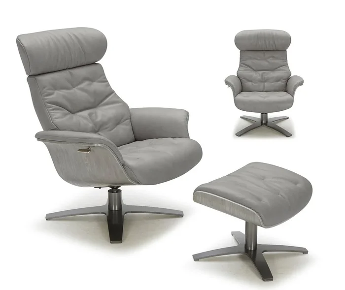 Karma Chair in Grey 18146-C By J&M