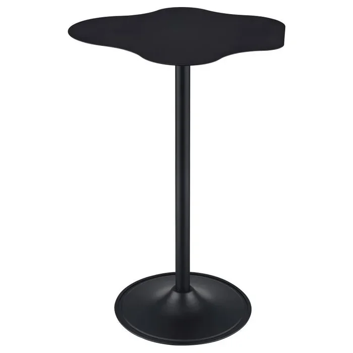 Keanu – Curved Cloud-Shaped Bistro Bar Table – Black