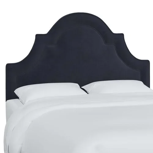 Kennedy Velvet Arched Headboard
