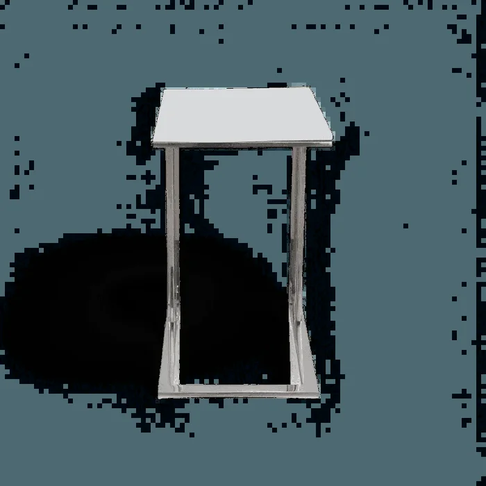 Khloe Side Table White