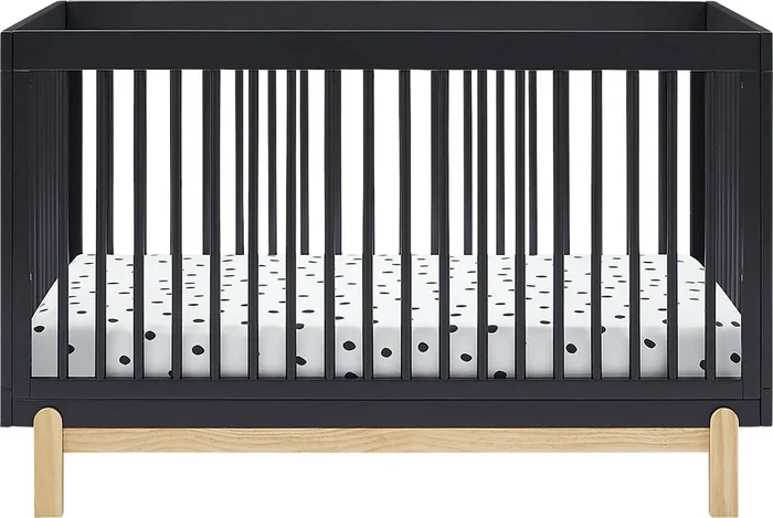 Kids Aadi Charcoal Convertible Crib
