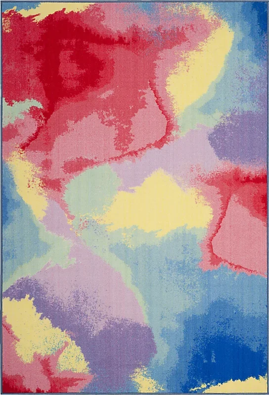 Kids Artanges Multi 5’5 x 7’6 Rug