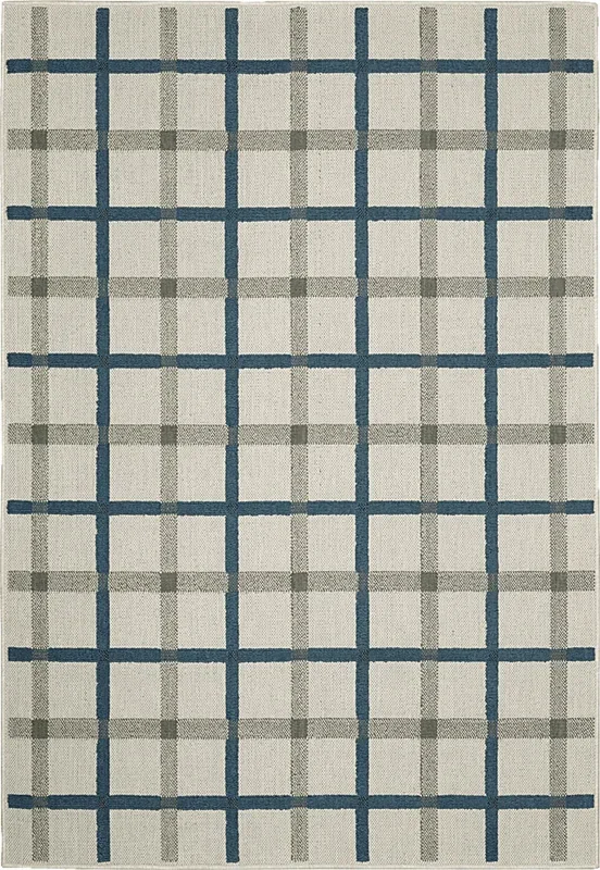 Kids Baby Boo Stripe Beige 3’3 x 5′ Rug
