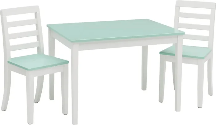 Kids Homeroom Fun Aqua Table Set