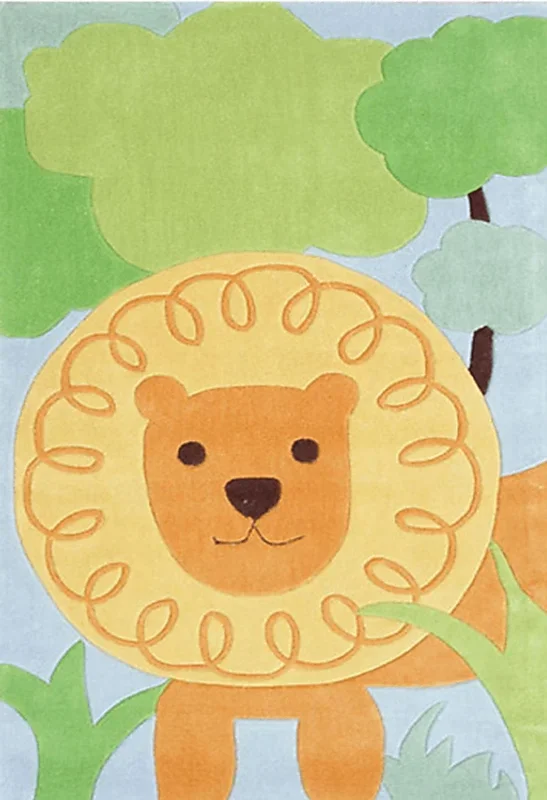 Kids Loud Roar Orange 2’8 x 4’8 Rug
