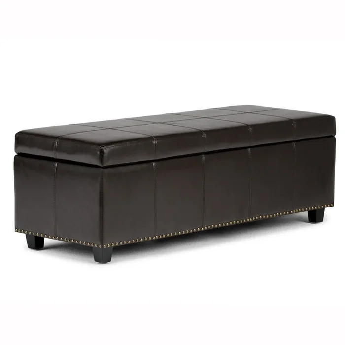 Kingsley – Upholstered Large Storage Ottoman
