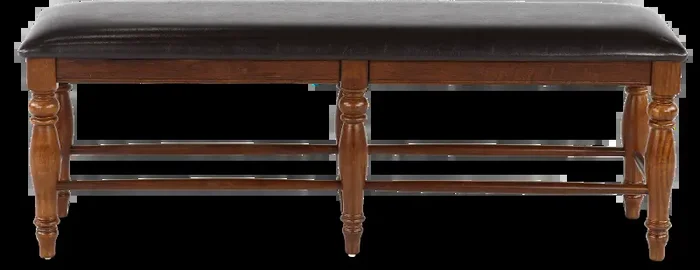 Kingston Brown Dining Bench