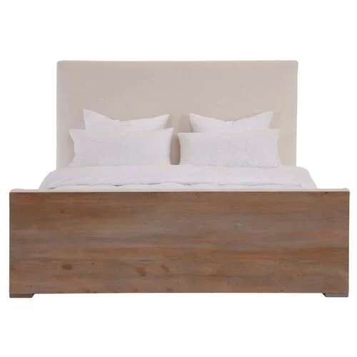Kinney Bed, Ivory Linen