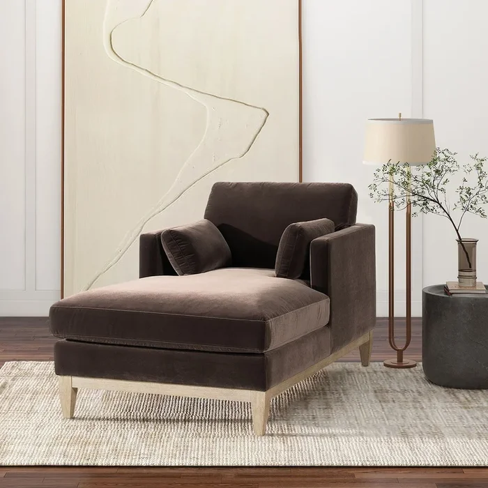Knox – Modern Farmhouse Chaise Lounge Chair