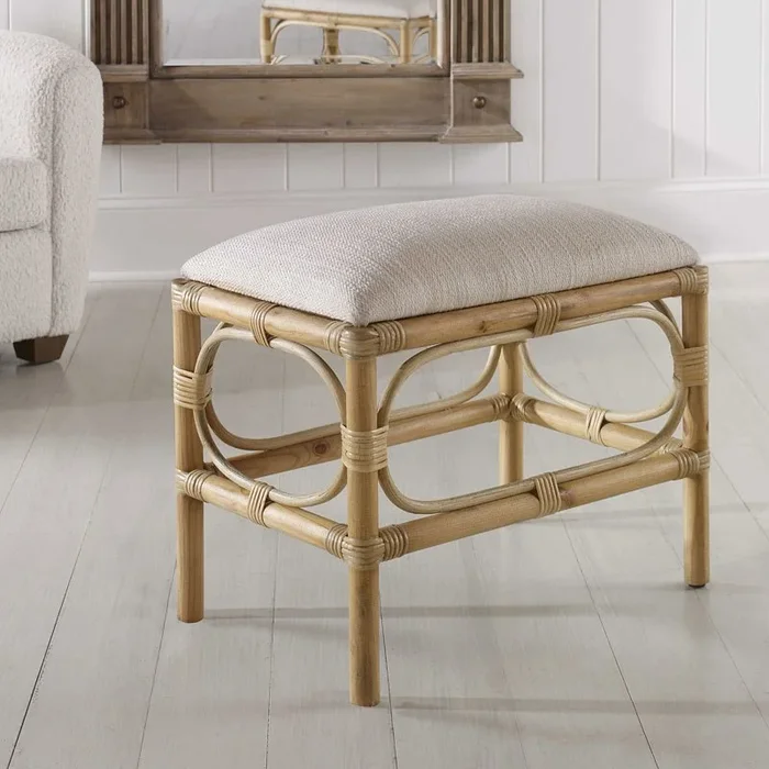 Laguna Small White Bench
