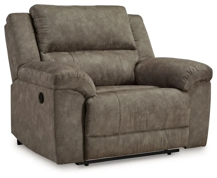 Laresview – Zero Wall Wide Seat Recliner – Fossil