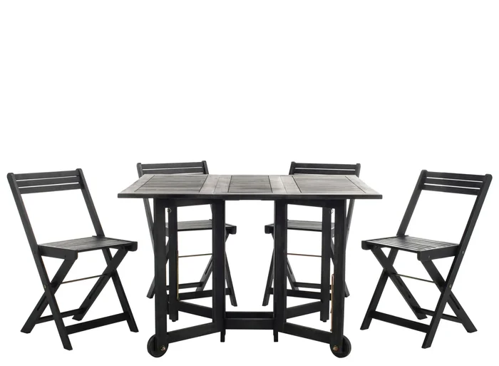 Lavina 5-pc. Outdoor Cabinet Dining Set
