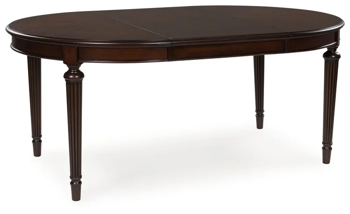 Lavinton – Oval Dining Room Extension Table – Brown
