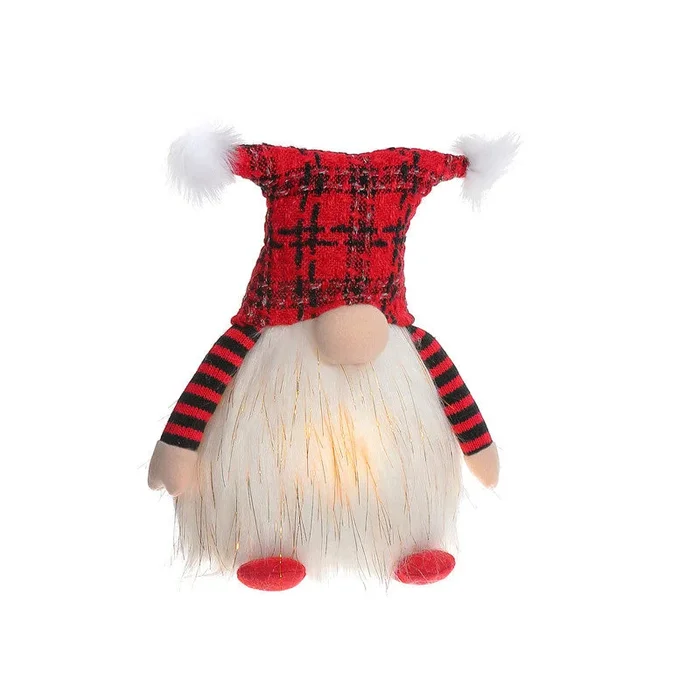 LED Billie The Gnome Chubby Plush Sitter Figure|Peluche Billie le gnome dodu assis à DEL