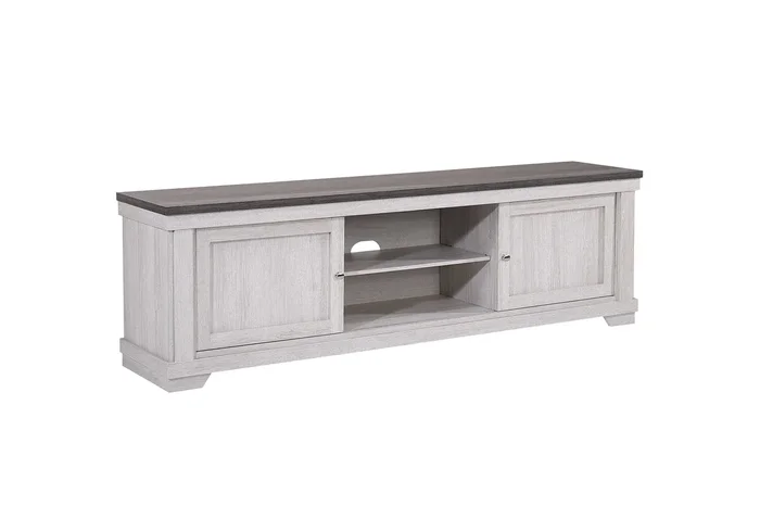 Leighton – 71″ TV Stand – White