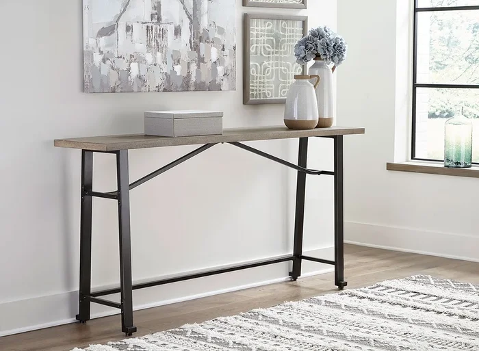 Lesterton Long Counter Height Table