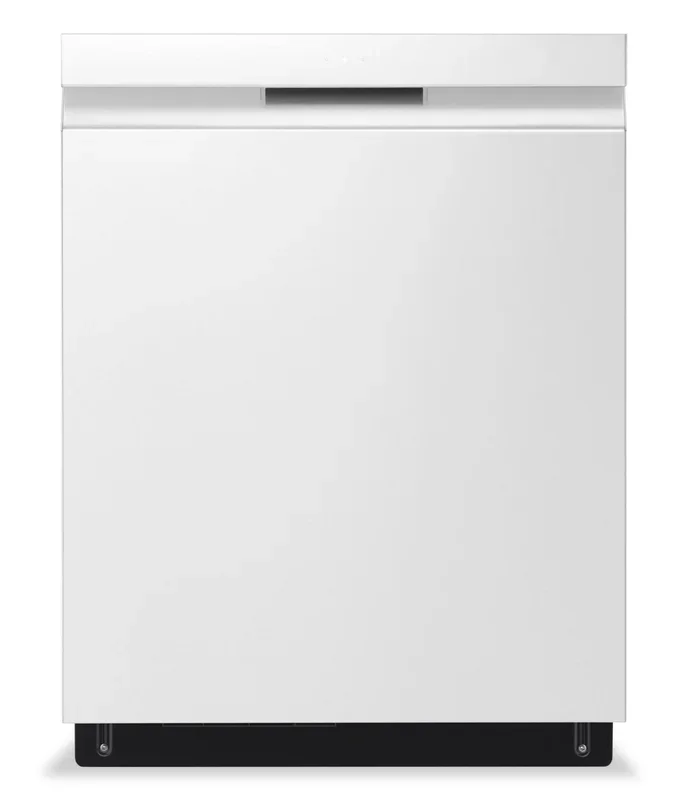 LG 24″ 48 dBA Built-In Top-Control Dishwasher with QuadWash® – White – LDPN4542W | Lave-vaisselle encastré LG à 48 dBA de 24 po avec commandes sur le dessus et QuadWashMC – blanc – LD…
