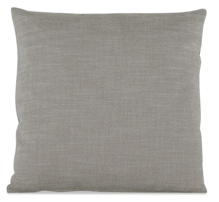 Linen-Look Fabric Accent Pillow – Cabo Silver|Coussin décoratif en tissu d’apparence lin – Cabo argenté|P21C2374