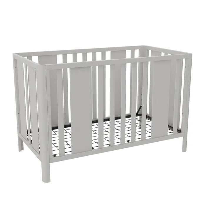 Little Seeds Crawford 3-in-1 Crib – Sharkey Grey | Lit de bébé Crawford de Little Seeds 3 en 1 – gris Sharkey | D18D6FWG