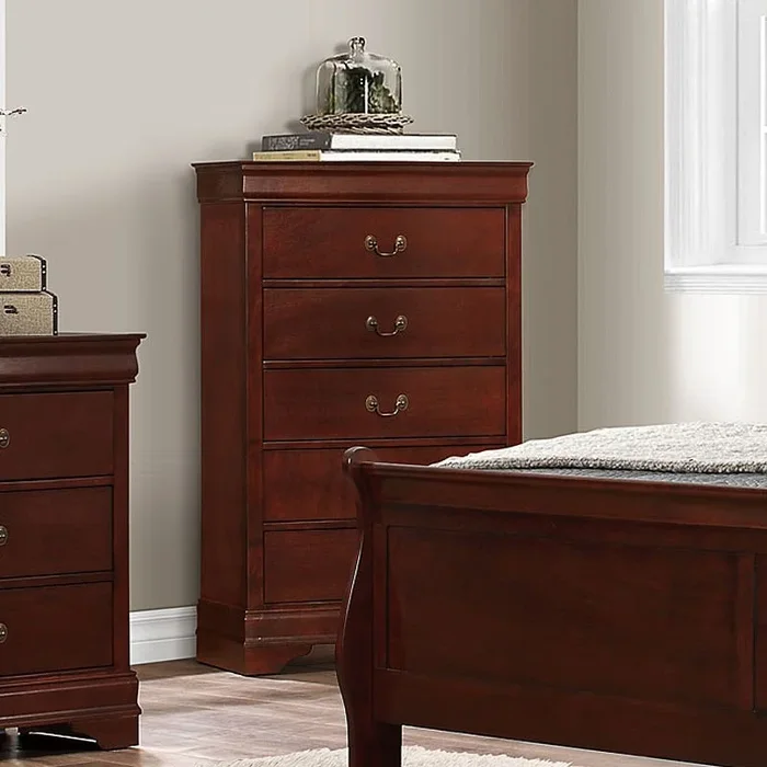 Louie Drawer Chest (Cherry)