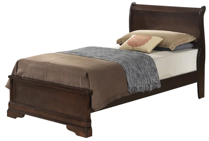 Louis Phillipe Cappuccino Youth Panel Bed
