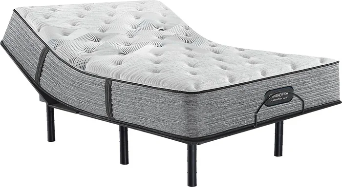 Lux Medium King Adjustable Mattress Set