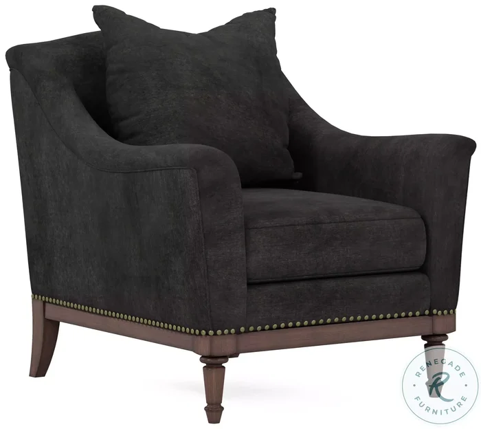 Magritte Napa Mahogany Accent Chair