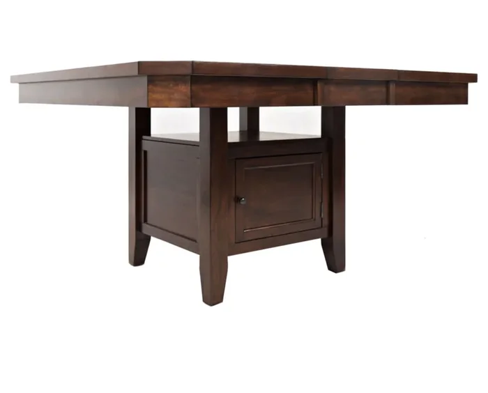 Manheim Adjustable Height Square Dining Table