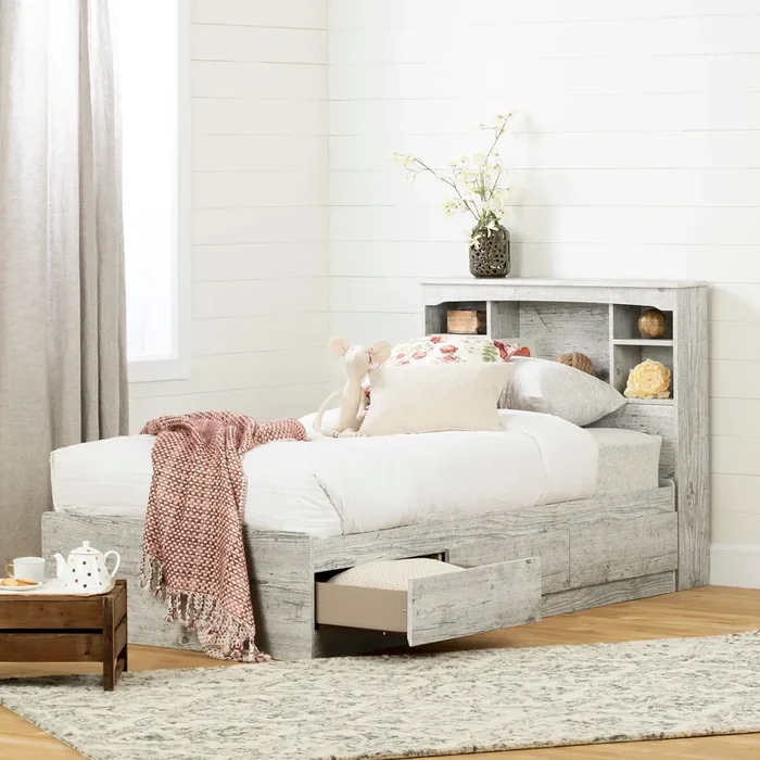 Mates Bed and Bookcase Headboard Set – Aviron