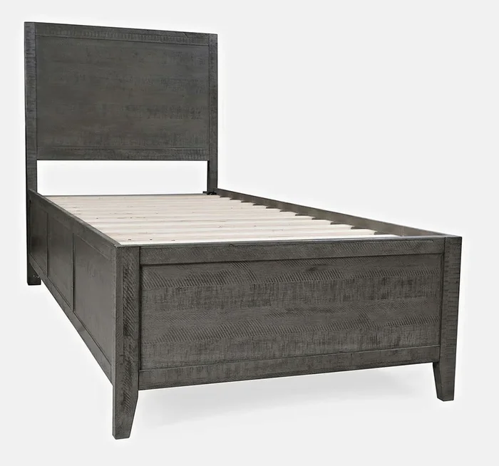 Maxton Youth Panel Bed (Stone)