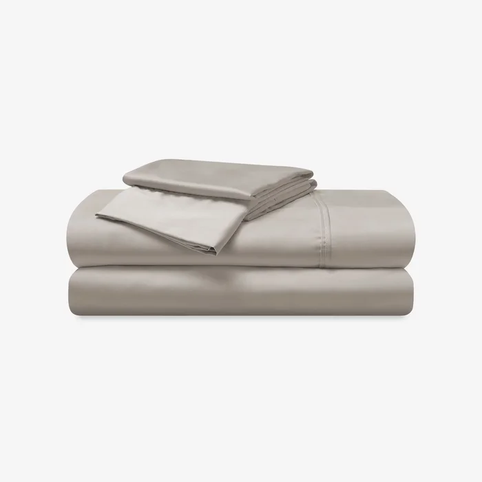 Medium Beige / Split California King Hyper-Cotton Performance® Sheet Set